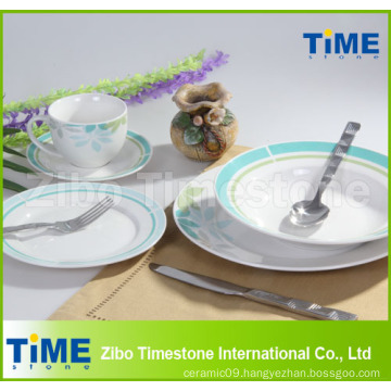 Round Porcelain Good Quality Dinner Sets